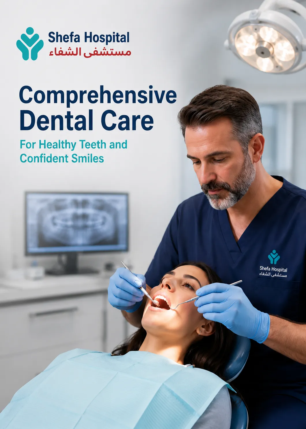 Shefa Hospital is the best Dental Clinic in Makkah, offering comprehensive care, modern equipment, and expert dentists for healthy teeth and confident smiles.