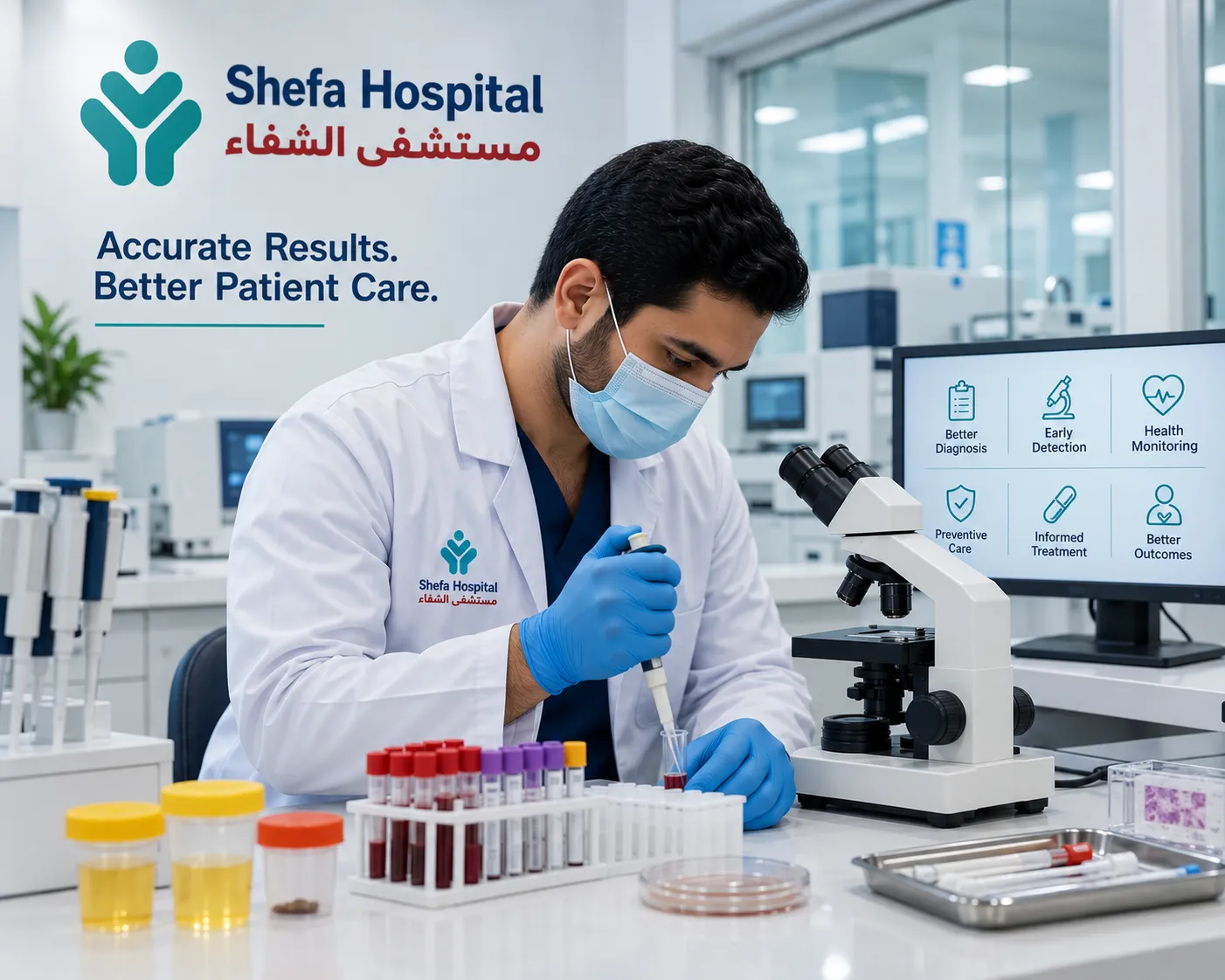 Advanced diagnostic laboratory testing