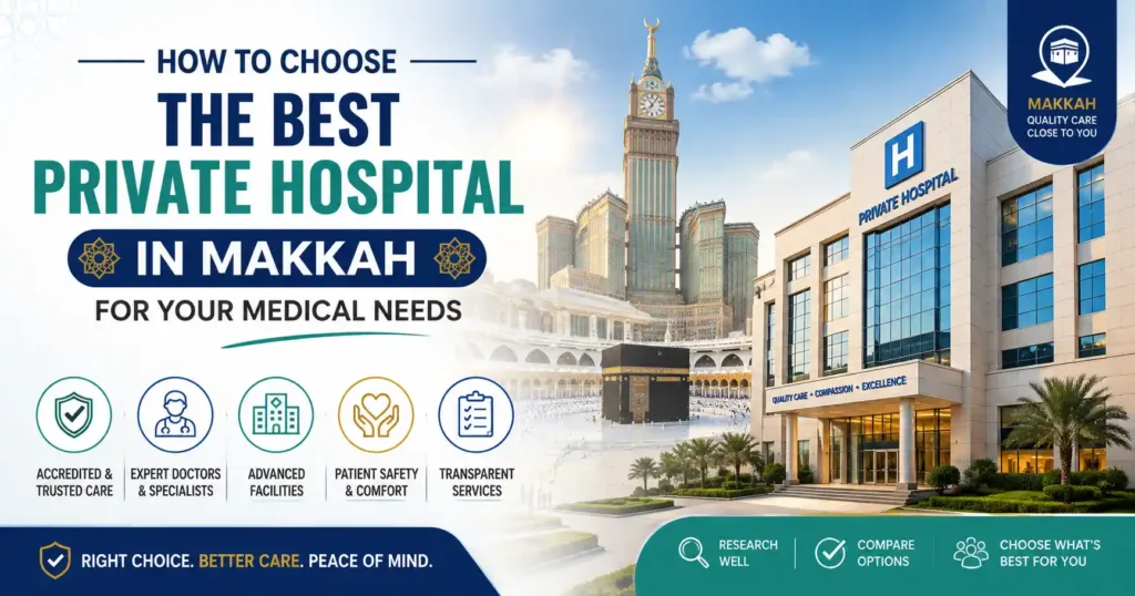 How to Choose the Best Private Hospital in Makkah for Your Medical Needs