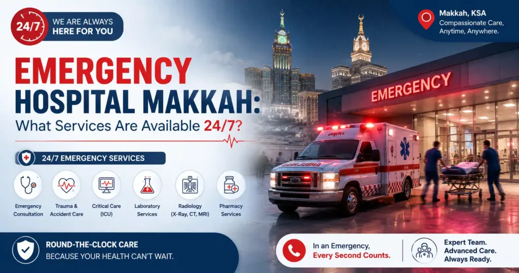 Emergency Hospital Makkah: What Services Are Available 24/7?