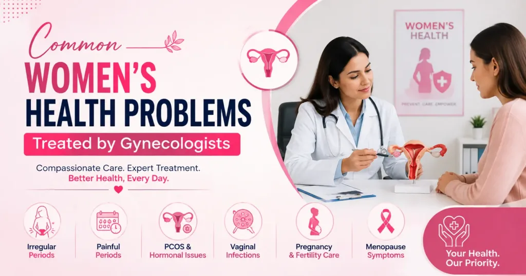 Common Women’s Health Problems Treated by Gynecologists
