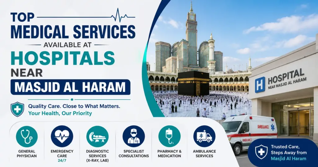 Top Medical Services Available at Hospitals Near Masjid Al Haram
