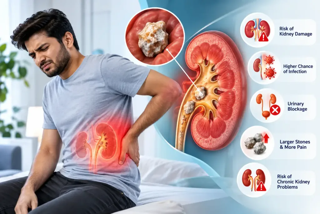 What Happens If a Kidney Stone Is Left Untreated for Too Long?