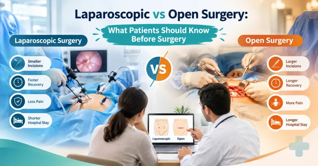 Laparoscopic vs Open Surgery: What Patients Should Know Before Surgery