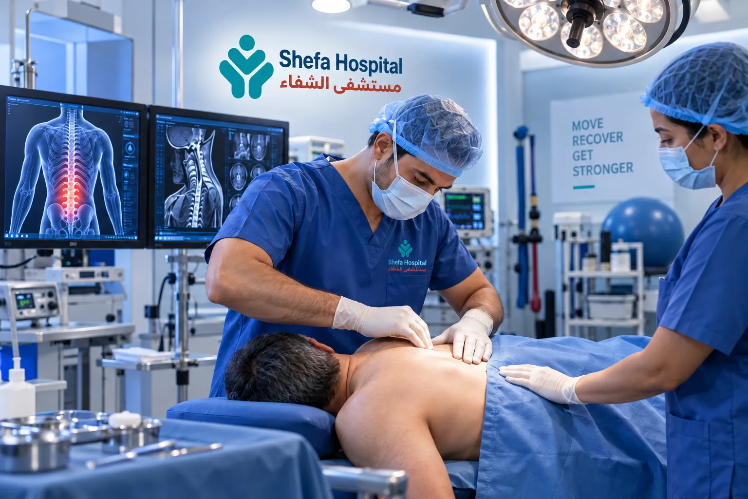 Physiotherapy consultation and evaluation