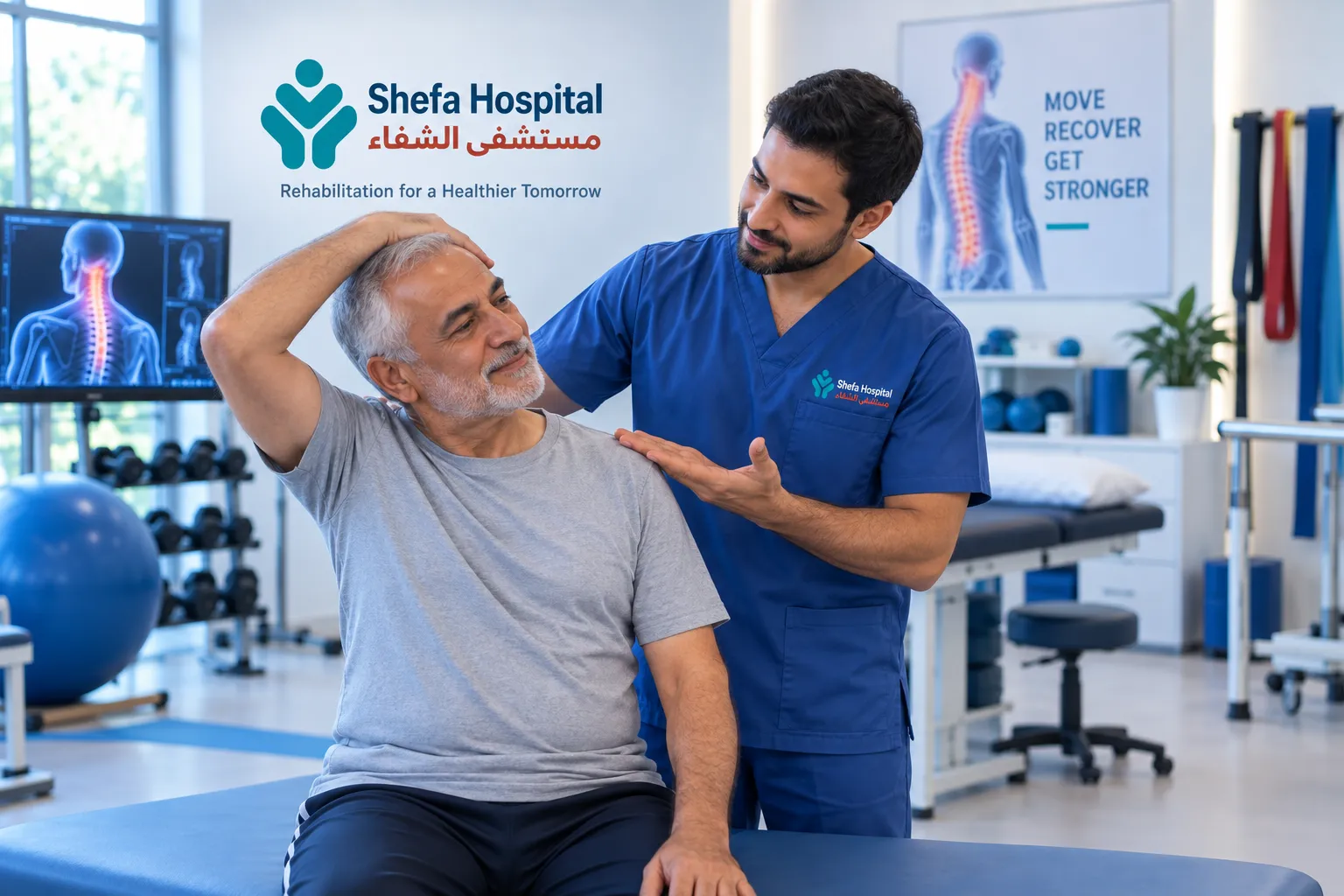 Physiotherapy assessment and treatment for back and neck pain